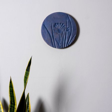 Cerulean Garden Wall Plate